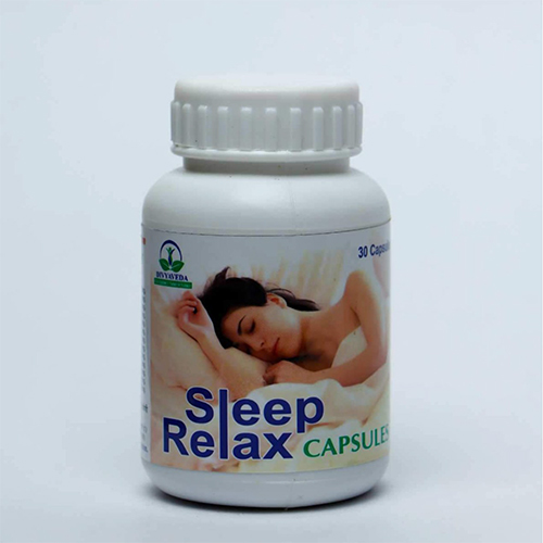 Product Name: Sleep relax capsule, Compositions of Sleep relax capsule are Ayurvedic Proprietary Medicine - Divyaveda Pharmacy