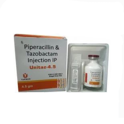 Product Name: Unitaz   4.5, Compositions of Unitaz   4.5 are Piperaci lin & Tazobactam  Injection IP With Sterile Water - Unigrow Pharmaceuticals