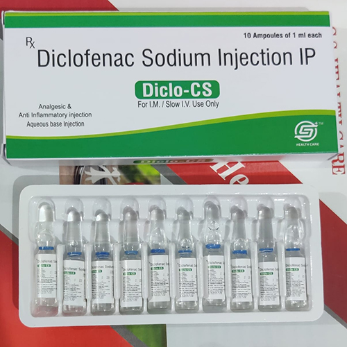 Product Name: Diclo CS, Compositions of Diclo CS are Diclofenac Sodium Injection IP - C.S Healthcare