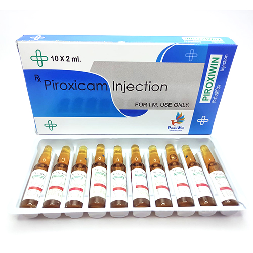 Product Name: Piroxicam , Compositions of Piroxicam  are Piroxicam Injection - Peakwin Healthcare