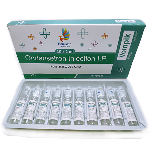 Product Name: Vompik, Compositions of Vompik are Ondansetron Injection Ip - Peakwin Healthcare
