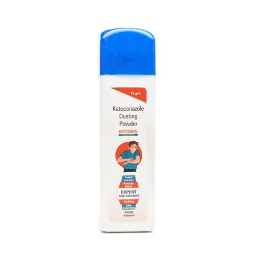 Product Name: Ketosen, Compositions of Ketosen are Ketoconazole Dusting Powder - Senen Biotech
