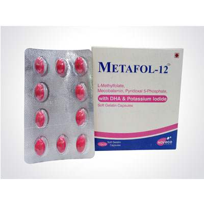 Product Name: METAFOL 12, Compositions of are L-methylflow, paracetamol Tablets - Alardius Healthcare