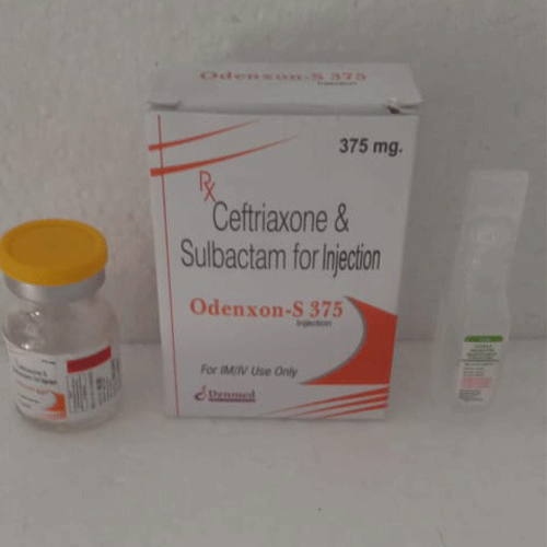 Product Name: Odenxon S375, Compositions of Odenxon S375 are Ceftriaxone & Sulbactam - Denmed Pharmaceutical