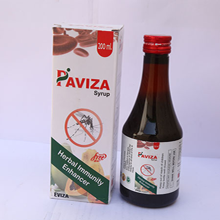 Product Name: Paviza, Compositions of Paviza are Herbal Immunity Enhancer - Eviza Biotech Pvt. Ltd