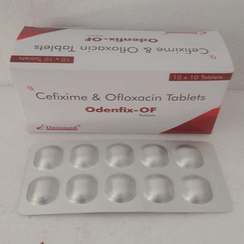 Product Name: Odenfix OF, Compositions of Odenfix OF are Cefixime & Ofloxacin - Denmed Pharmaceutical