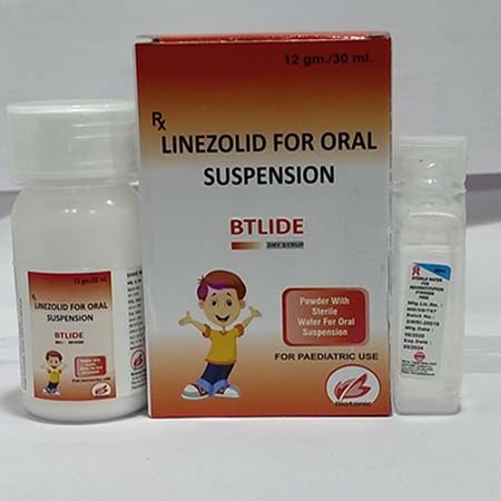 Product Name: Btlide, Compositions of Btlide are Linezolid For Oral Suspension - Biotanic Pharmaceuticals