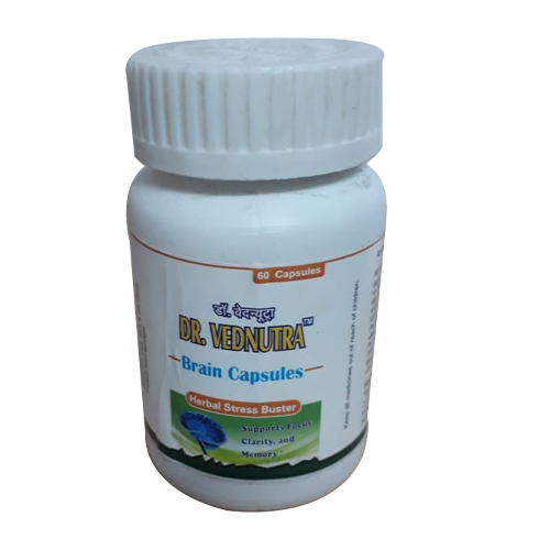 Product Name: Dr Vednutra, Compositions of Dr Vednutra are Brain Capsules - Jonathan Formulations
