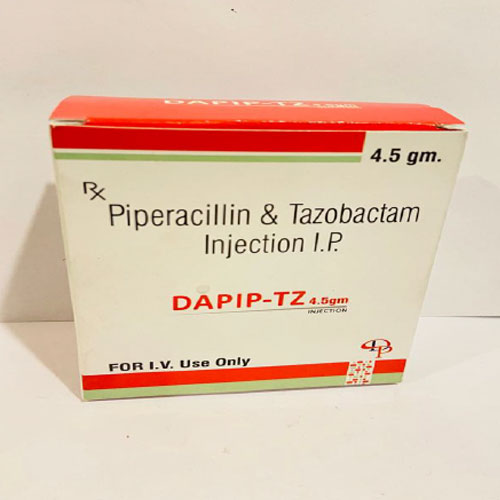 Product Name: Dapip TZ, Compositions of Dapip TZ are Piperacillin and Tazobactam Injection I.P. - Disan Pharma