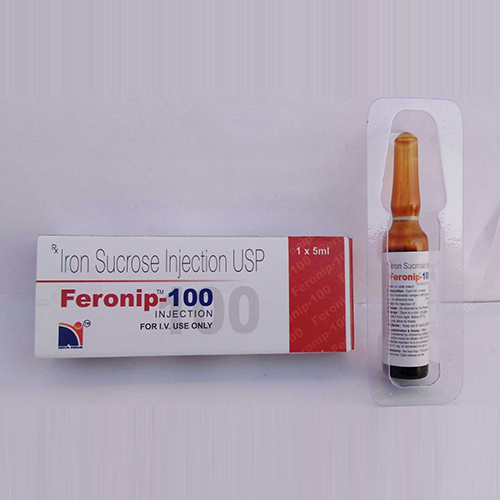 Product Name: Feronip, Compositions of Feronip are Iron Sucrose Injection USP - Nova Indus Pharmaceuticals