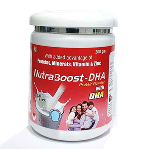Product Name: Nutraboost DHA, Compositions of Nutraboost DHA are  - Biocruz Pharmaceuticals Private Limited