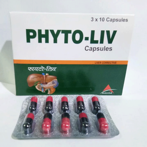 Product Name: Phyto Liv, Compositions of Phyto Liv are Liver Corrective - Asterisk Laboratories