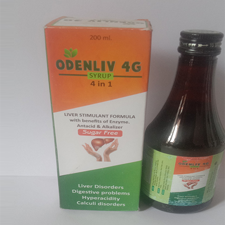 Product Name: Odenliv 4G, Compositions of Odenliv 4G are Antacid & Alkalizer - Denmed Pharmaceutical