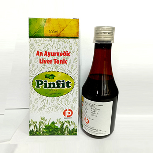 Product Name: Pinfit, Compositions of Pinfit are An Ayurvedic Liver Tonic - Pinamed Drugs Private Limited