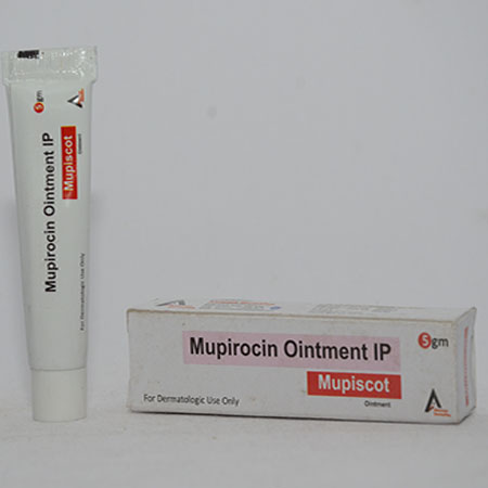 Product Name: MUPISCOT, Compositions of MUPISCOT are Mupiricom Ointment IP - Alencure Biotech Pvt Ltd