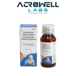 Product Name: Acromont LC, Compositions of Acromont LC are Levocetirizine Dihydrochloride & Montelukast Sodium Solution - Acrowell Labs Private Limited