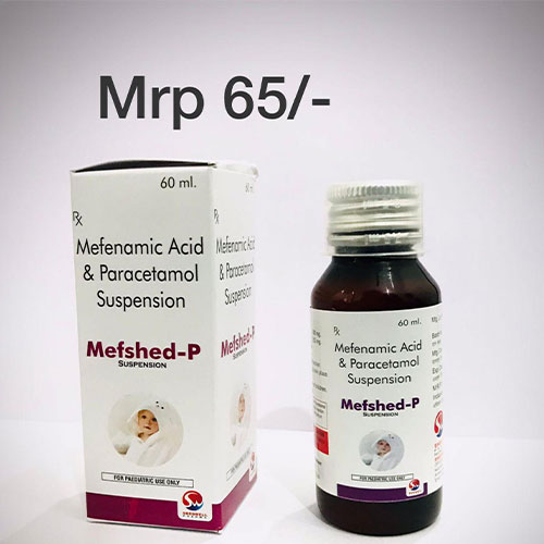 Product Name: Mefshed P, Compositions of Mefshed P are Mefenamic Acid & Paracetamol - Shedwell Pharma Private Limited