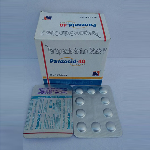 Product Name: Panzocid 40, Compositions of Panzocid 40 are Pantoprazole Sodium Tablets IP - Nova Indus Pharmaceuticals