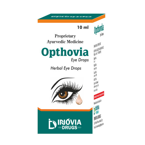 Product Name: Opthovia, Compositions of Opthovia are An Ayurvedic Proprietary Medicine - Innovia Drugs