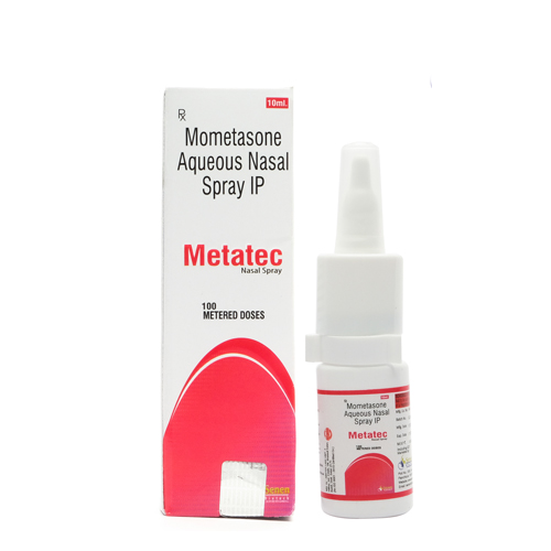 Product Name: Metatec, Compositions of Metatec are Mometasone Aqueous Nasal Spray IP - Senen Biotech