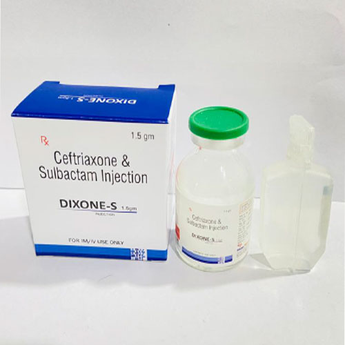 Product Name: Dixone S, Compositions of Dixone S are Ceftriaxone and Sulbactam Injection - Disan Pharma