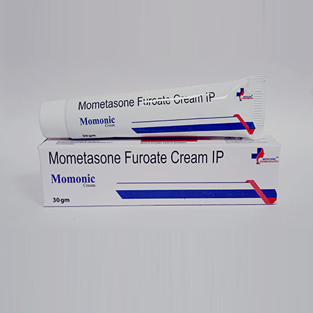 Product Name: Momonic, Compositions of Momonic are Mometasone Furoate cream IP - Ronish Bioceuticals
