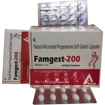 Product Name: Famgest 200, Compositions of Famgest 200 are  - Alencure Biotech Pvt Ltd