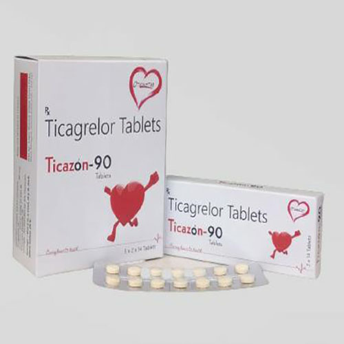 Product Name: Tikazon 90, Compositions of Tikazon 90 are Ticagrelor Tablets - Arlak Biotech