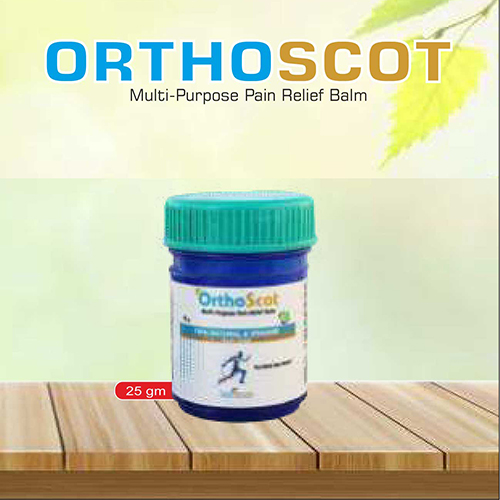 Product Name: Orthoscot, Compositions of Orthoscot are Multi-Purpose Pain Releif Balm - Pharma Drugs and Chemicals