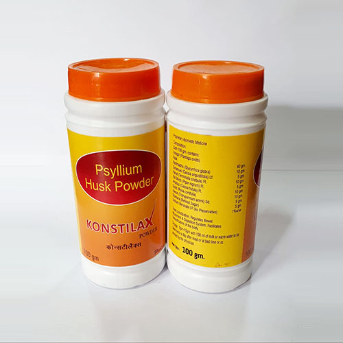 Product Name: Konstilax, Compositions of Konstilax are Psyllium Husk Powder - Pride Pharma