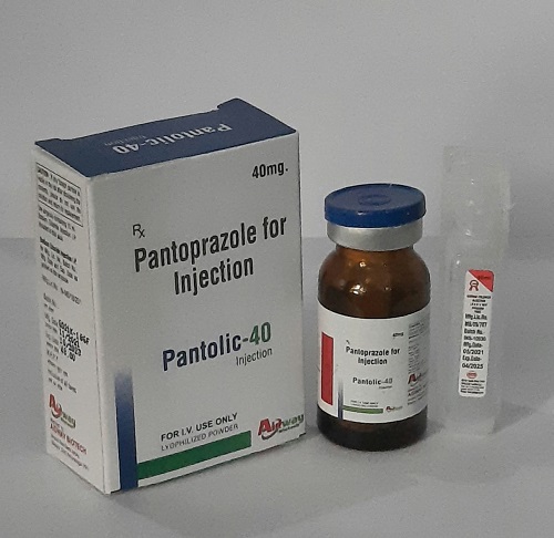 Product Name: Pantolic 40, Compositions of Pantolic 40 are Pantaprazole for Injection - Aidway Biotech