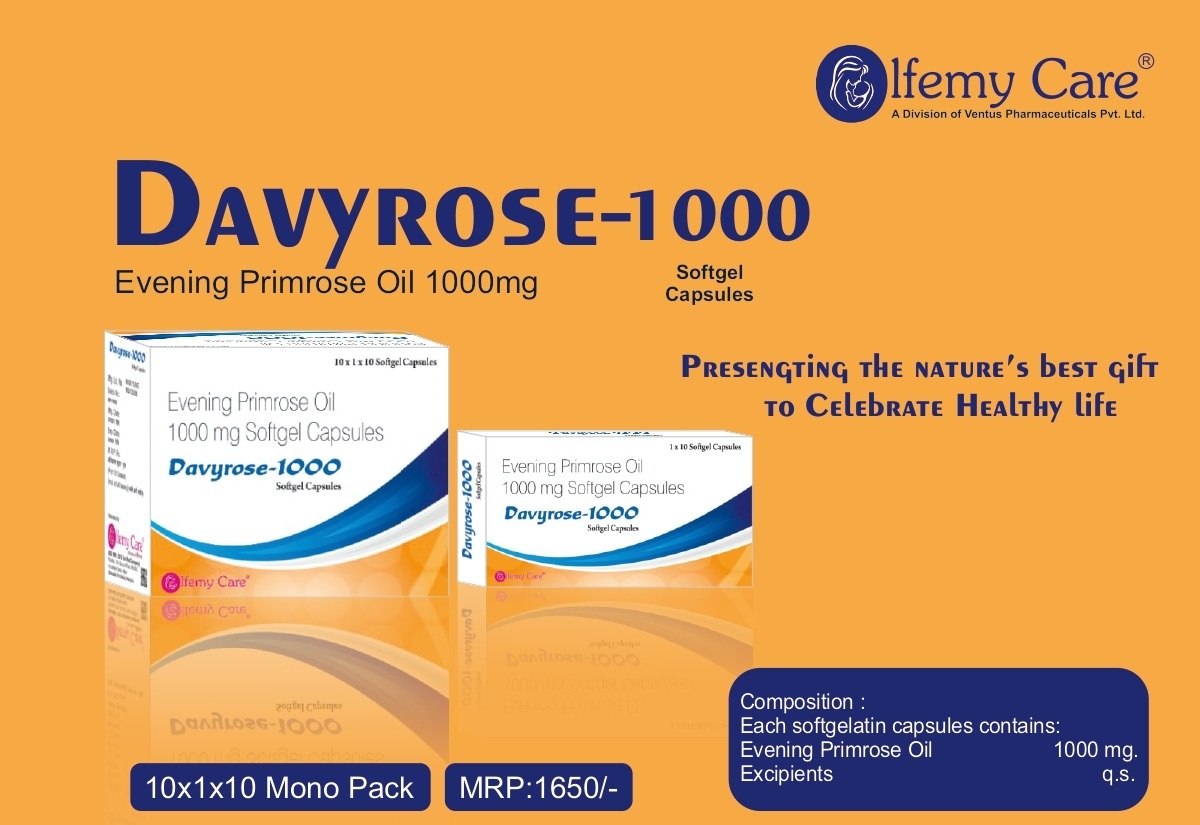 Product Name: Davyrose, Compositions of Davyrose are Evening Primerose Oil - Olfemy Care