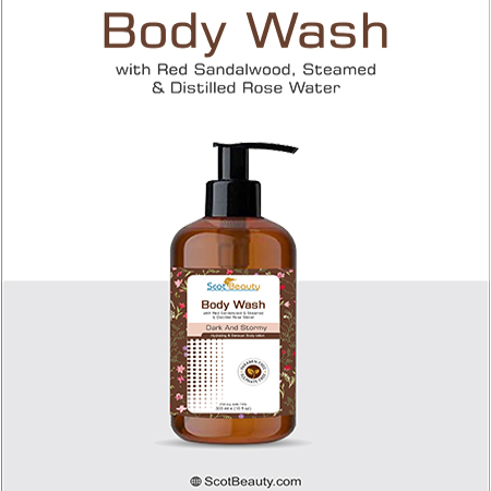 Product Name: Body Wash, Compositions of Body Wash are With Red Sandalwood,Steamed & Distilled Water - Scothuman Lifesciences