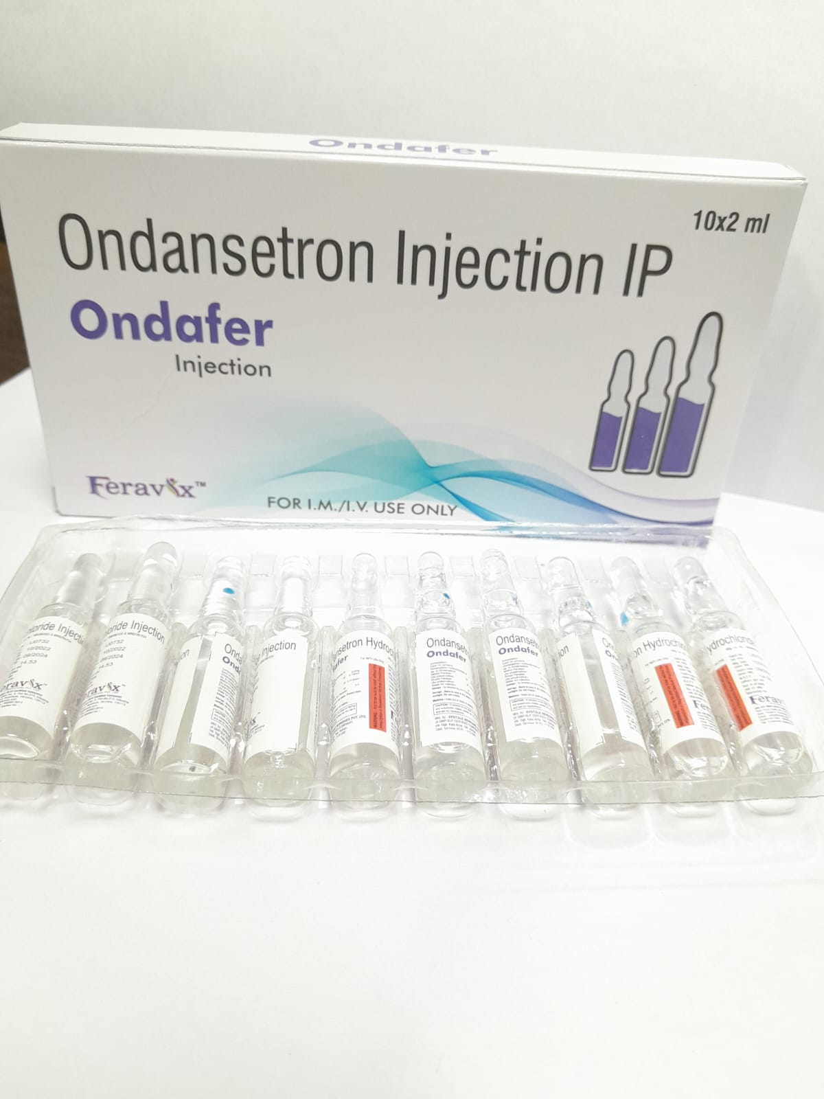 ONDAFER Injection are ONDANSETRON 2MG/ML - Feravix Lifesciences