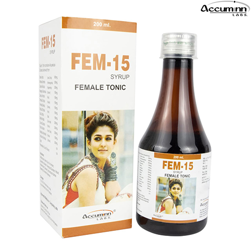Product Name: Fem 15, Compositions of Fem 15 are Female Tonic - Accuminn Labs