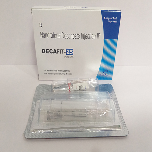 Product Name: Decafit 25, Compositions of Decafit 25 are Nandrolone Decanoate Injection I.P. - Healthtree Pharma (India) Private Limited