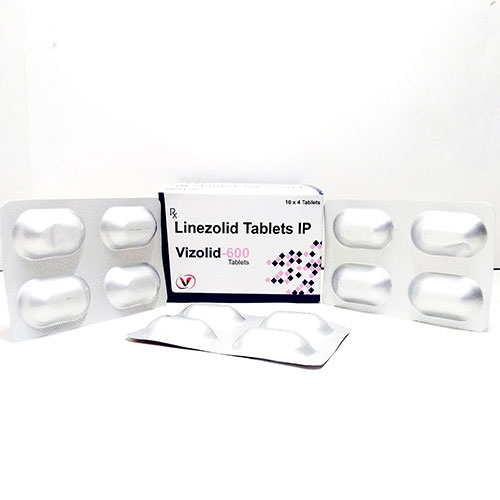 Product Name: Vizolid 600, Compositions of are LINEZOLID-600 MG - Voizmed Pharma Private Limited