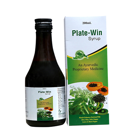 Product Name: Platewin, Compositions of Platewin are An Ayurvedic Proprietary Medicine - Marowin Healthcare