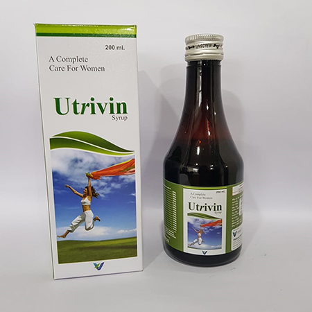Product Name: Utrivin, Compositions of Utrivin are A Complete Care For Women - Vindcare Lifesciences
