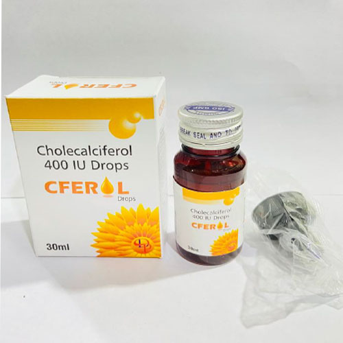 Product Name: Cefrol, Compositions of Cefrol are Cholecalciferol 400 IU Drops - Disan Pharma