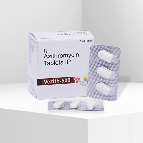 Product Name: Vezith 500, Compositions of Vezith 500 are Azithromycin Tablets IP - Velox Biologics Private Limited