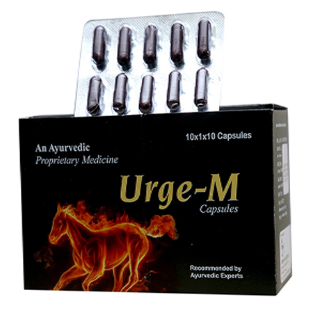 Product Name: Urge M, Compositions of Urge M are An Ayurvedic Proprietary Medicine - Marowin Healthcare