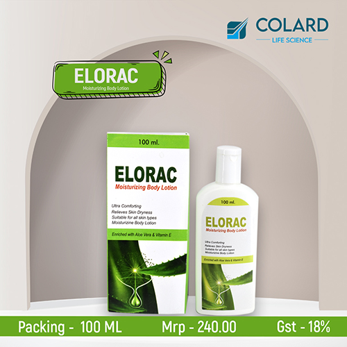 Product Name: ELORAC, Compositions of ELORAC are Ultra Composting Relieve Skin Dryness Suitable For All Skin Type Moisturizer Body Lotion - Colard Life Science