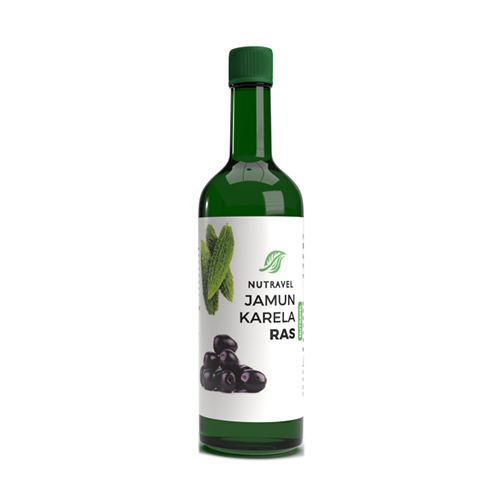 Product Name: Jamun karela ras, Compositions of Jamun karela ras are - - Nutravel Healthcare