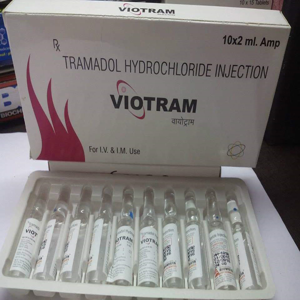 Product Name: Viotram, Compositions of Viotram are TRAMADOL HYDROCHLORIDE INJECTION - Biovista Lifesciences