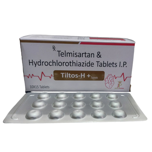 Product Name: TiltosH, Compositions of TiltosH are Telmisartan & Hydrochlorothiazide Tablets I.p. - Jecks Pharma