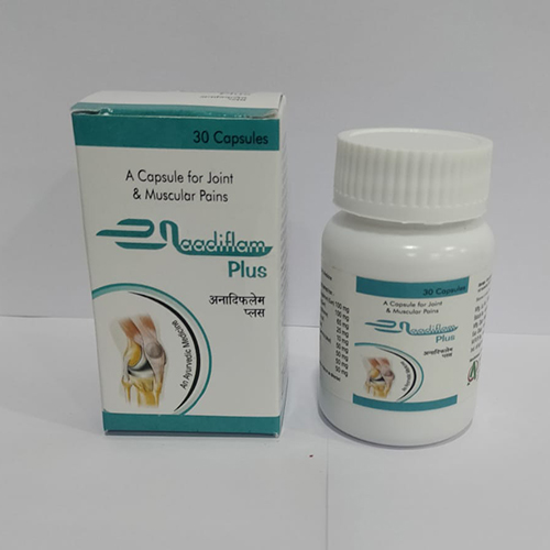 Product Name: Aadiflam plus, Compositions of Aadiflam plus are A capsule for joint & muscular pains - Aadi Herbals Pvt. Ltd