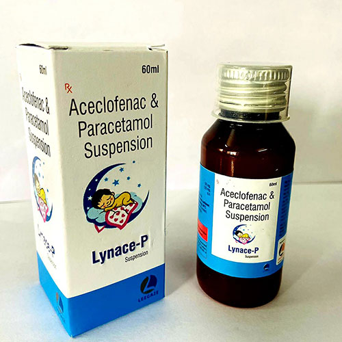 Product Name: Lynace P, Compositions of Lynace P are Aceclofenac & Paracetamol - Leegaze Pharmaceuticals Private Limited