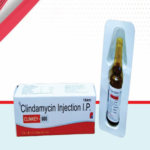 Product Name: CLINKEY 600, Compositions of CLINKEY 600 are Clindamycin Injection I.P. - Healthkey Life Science Private Limited