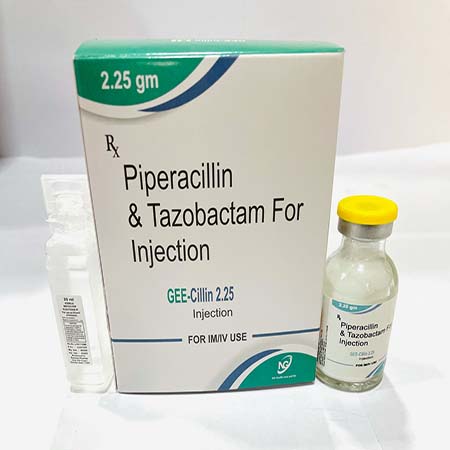 Product Name: Gee Cillin 2.5, Compositions of Gee Cillin 2.5 are Piperacillin & Tazobactam For Injection - NG Healthcare Pvt Ltd